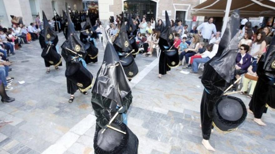 Proceisones del Viernes Santo en Murcia: Servitas, Santo Sepulcro y Cristo de la Misericordia