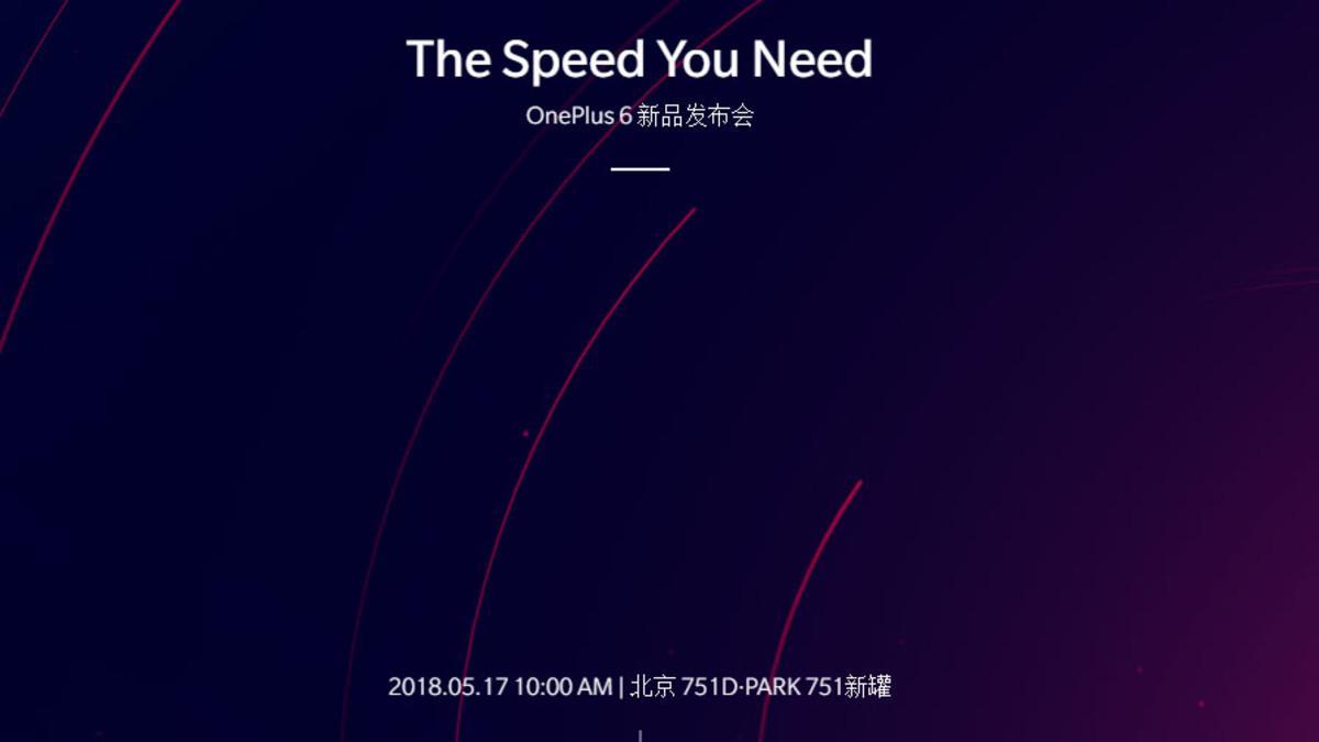 OnePlus 6 ya tiene fecha de lanzamiento