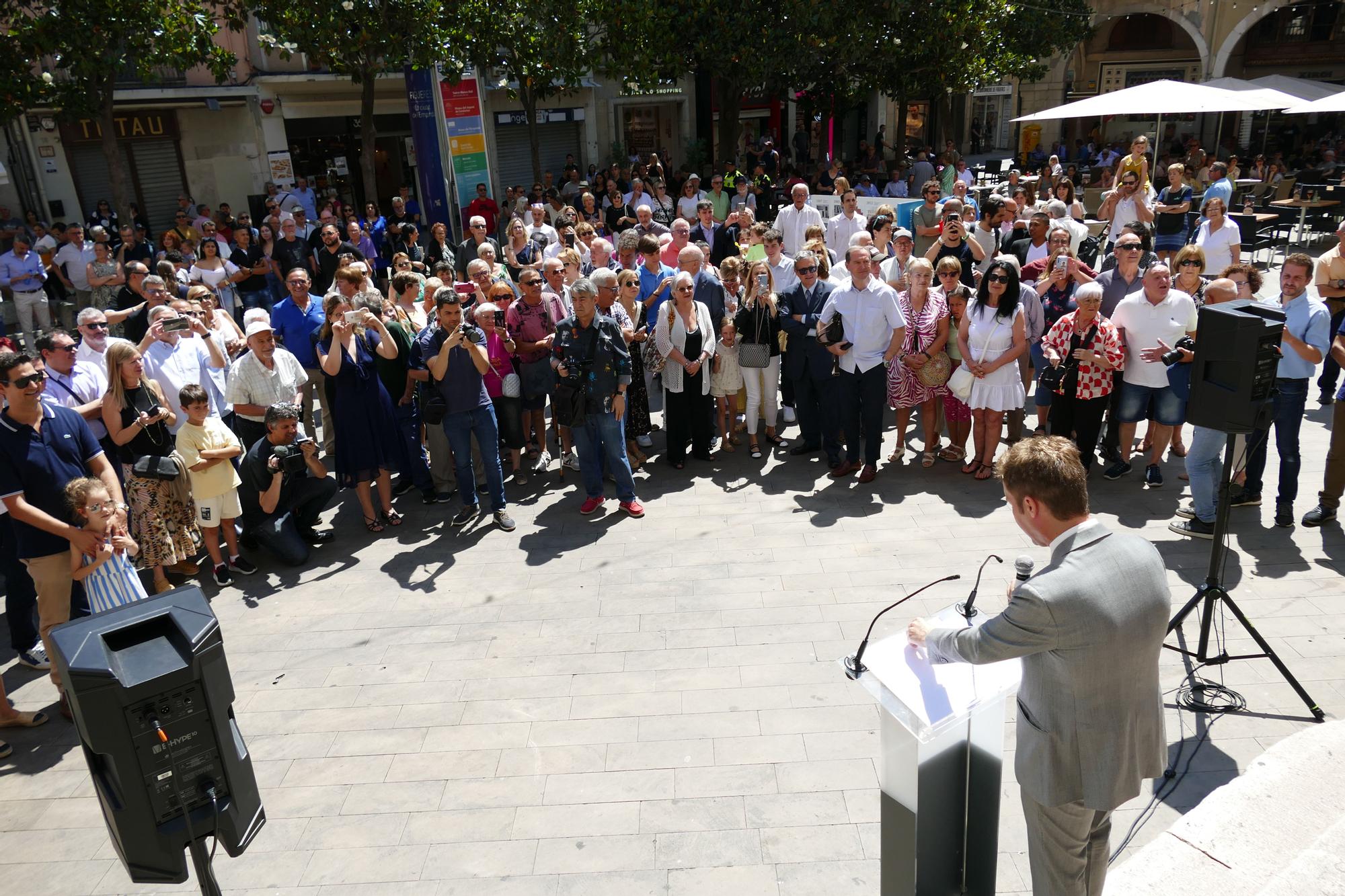 Les imatges de la presa de possessió de Jordi Masquef com a alcalde de Figueres