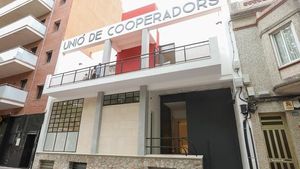 El edificio remodelado de la Unió de Cooperadors de Gavà.