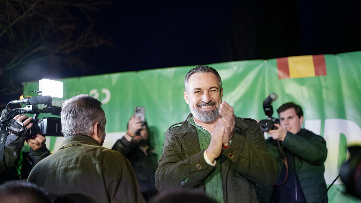 Abascal se muestra retador con Guardiola tras duplicar Vox su resultado