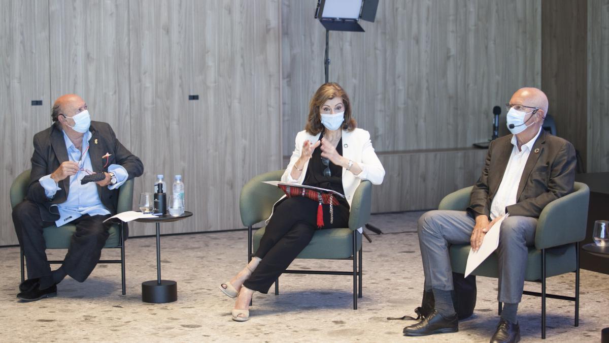 Francis Montesinos, Ana Botella y Vicent Grimalt.