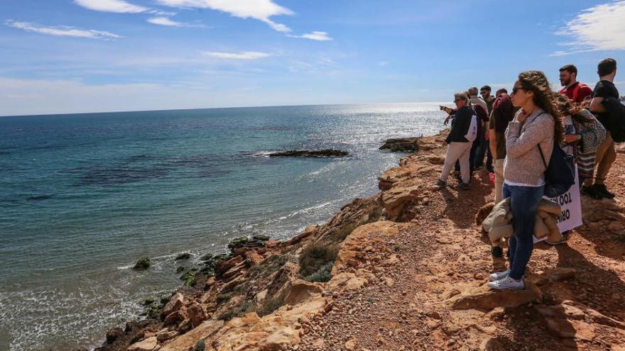 Panorámica de Cala La Mosca en Orihuela Costa, donde están previstas 1.500 viviendas.