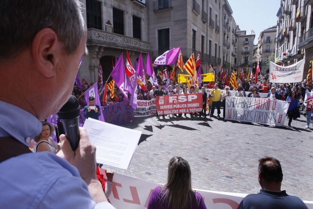 Manifestació a Girona