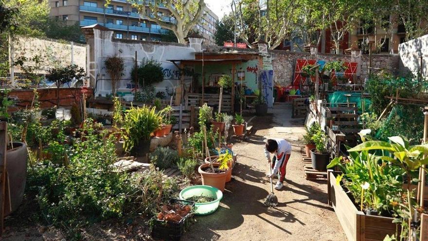 El jardí comunitari Espai Germanetes