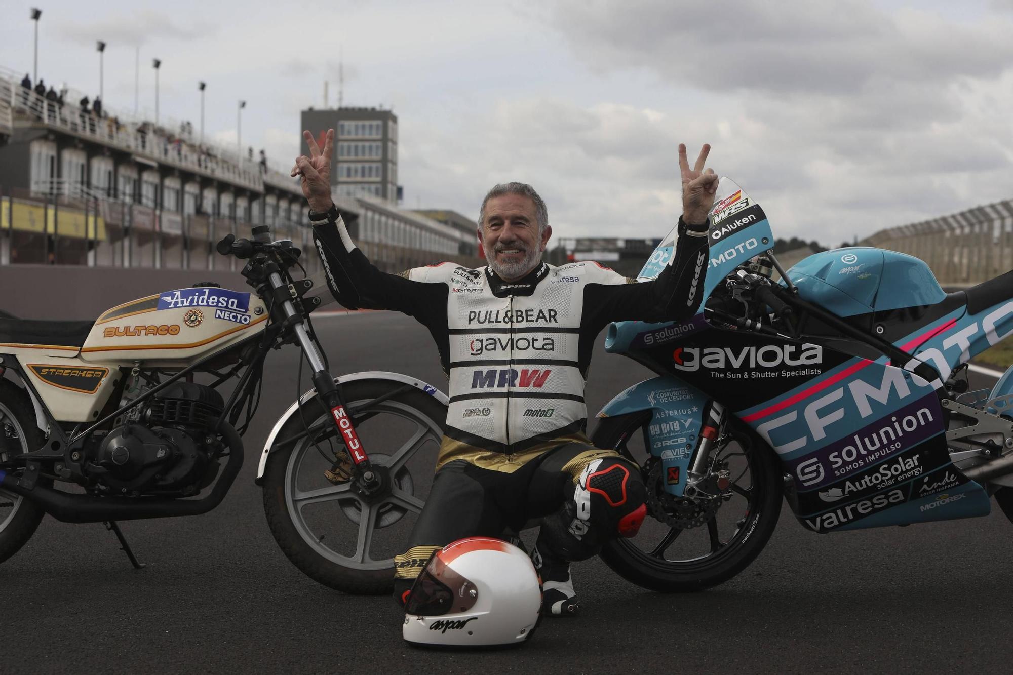 Homenaje a Jorge Martínez Aspar, Leyenda del Circuit Ricardo Tormo en el Racing Legends 2024