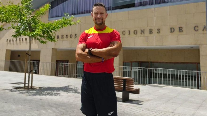 Miguel Pereira, ayer, en el Palacio de Congresos de Salamanca.
