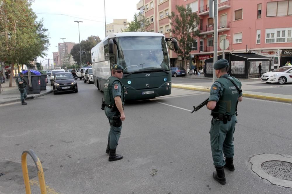 Espectacular dispositivo de la Guardia Civil