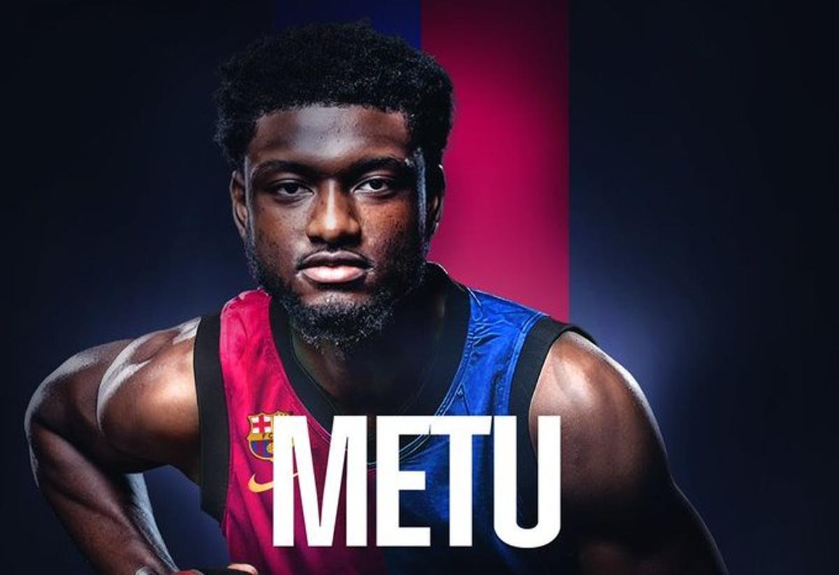 Chimezie Metu, fuerza interior en la posición de ala-pívot para el Barça