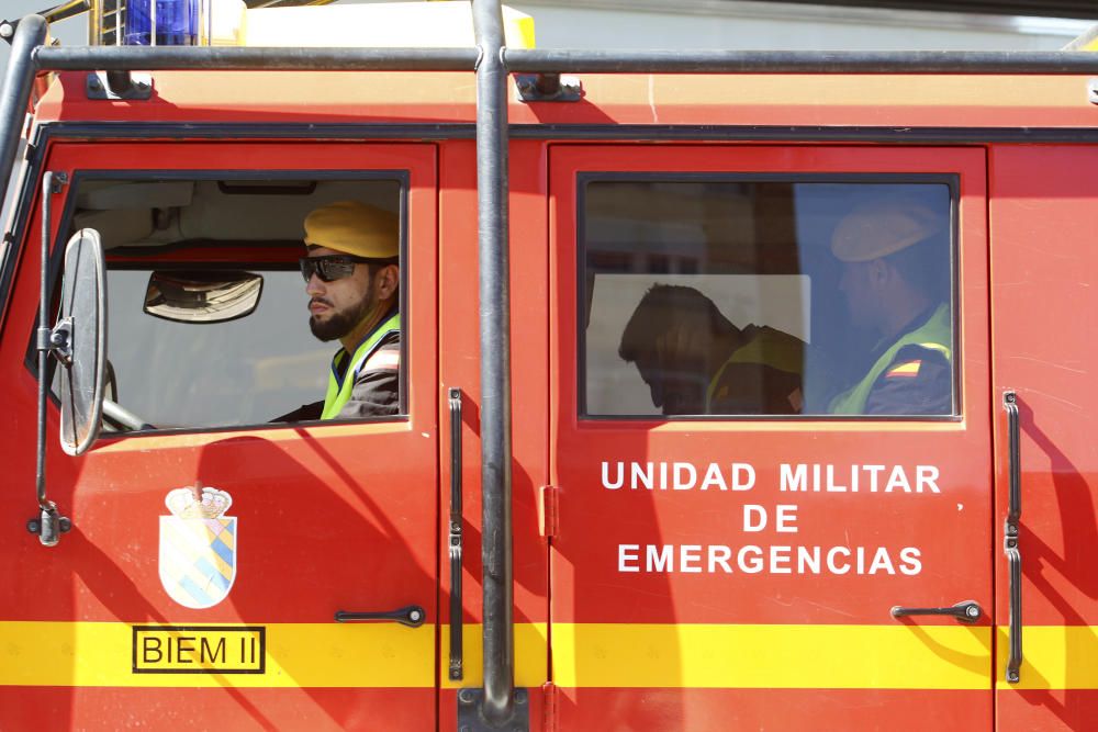 Desinfección en la Estación María Zambrano.