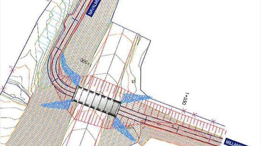 La diputación construirá un paso peatonal que unirá Belvís y la N-V