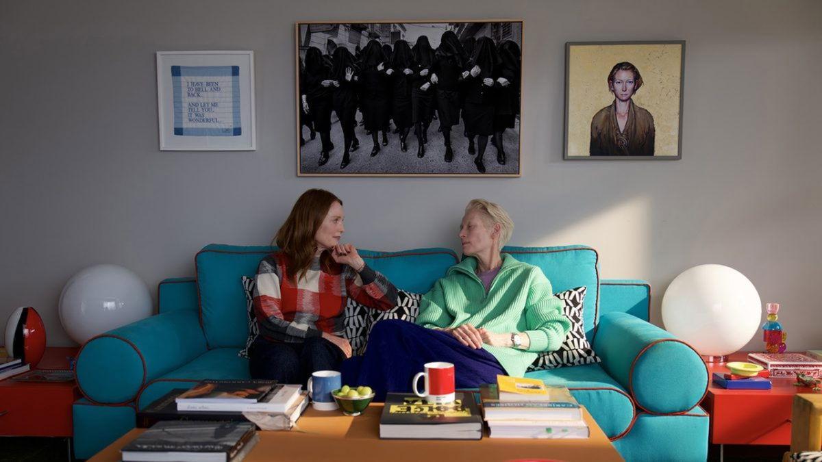 Una imagen de 'La habitación de al lado', de Pedro Almodóvar.