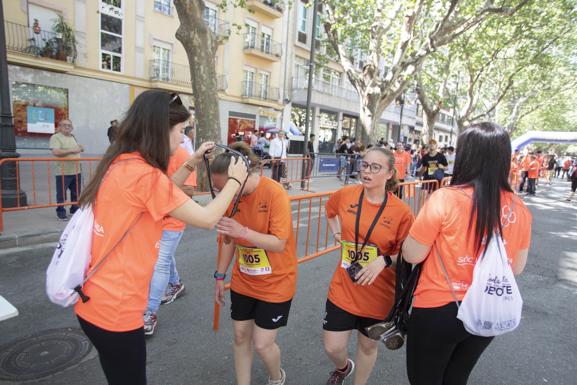 Más de 1.200 personas participan en la XV edición de la carrera de Aspromivise