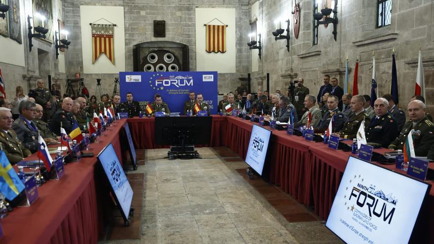 Los jefes de 32 Ejércitos de Tierra europeos se citan en Valencia en un encuentro histórico