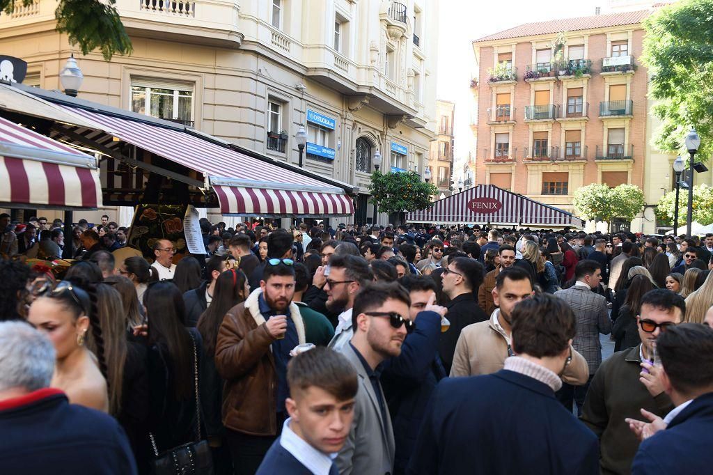 Murcia se echa a las calles durante el tardeo de Nochebuena