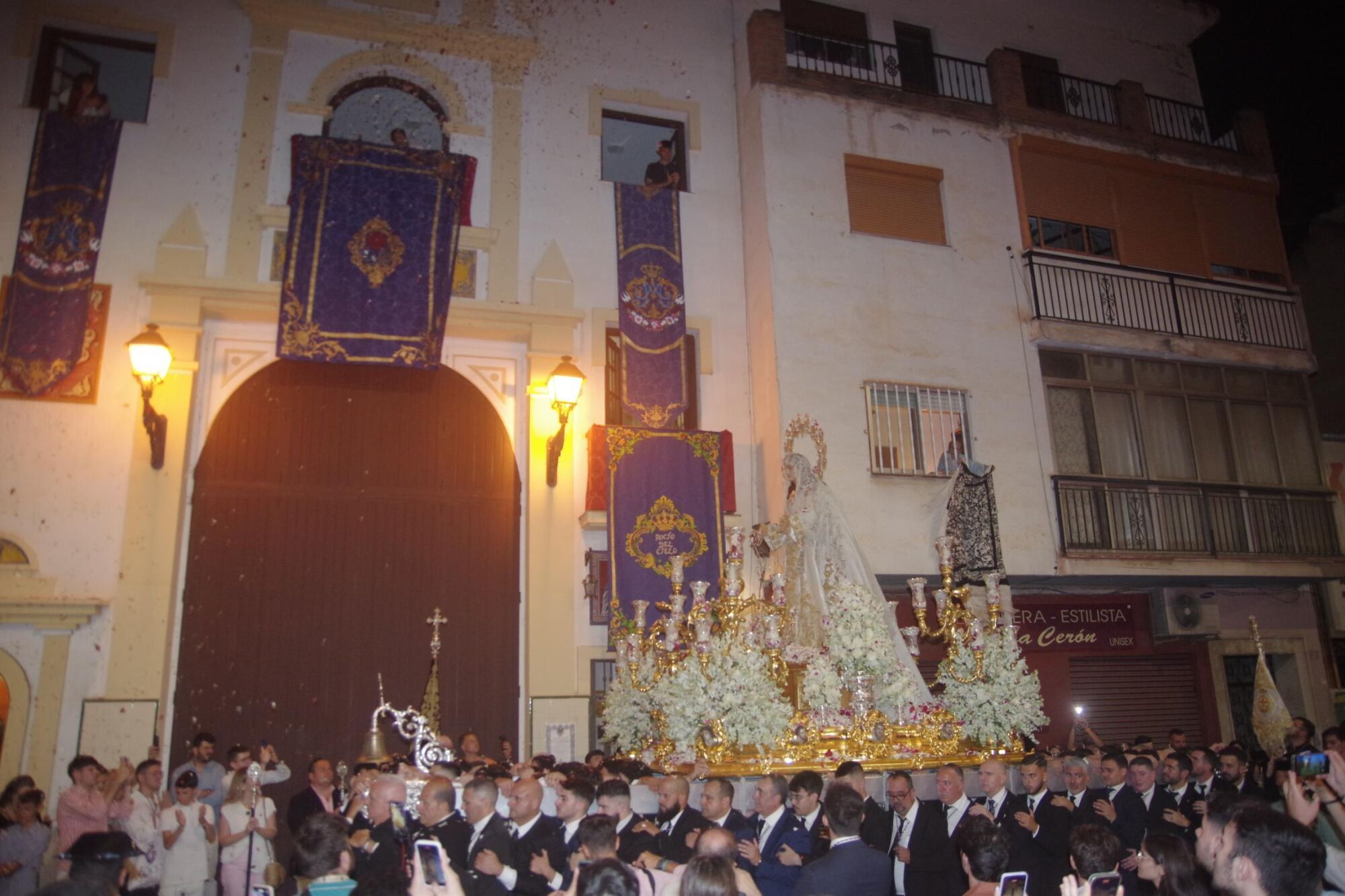 Procesión de Pentecostés de la Virgen del Rocío por la Victoria, 2025