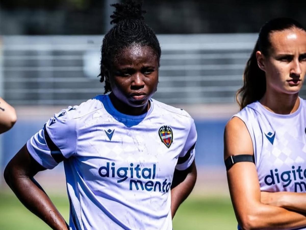 Paulina Ali en un entrenamiento