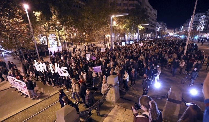 Marcha contra la violencia de género