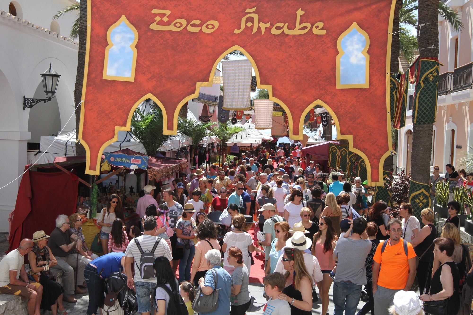 Edición de 2015 de la Feria Medieval de Ibiza.