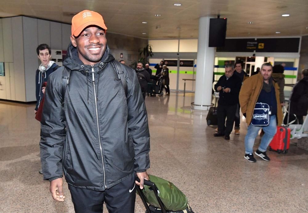 Llegada de Kakuta a A Coruña