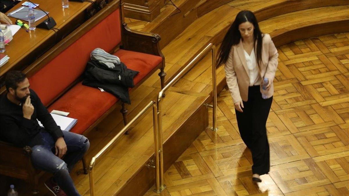 Rosa Peral, durante la sesión del juicio del 'crimen de la Urbana'