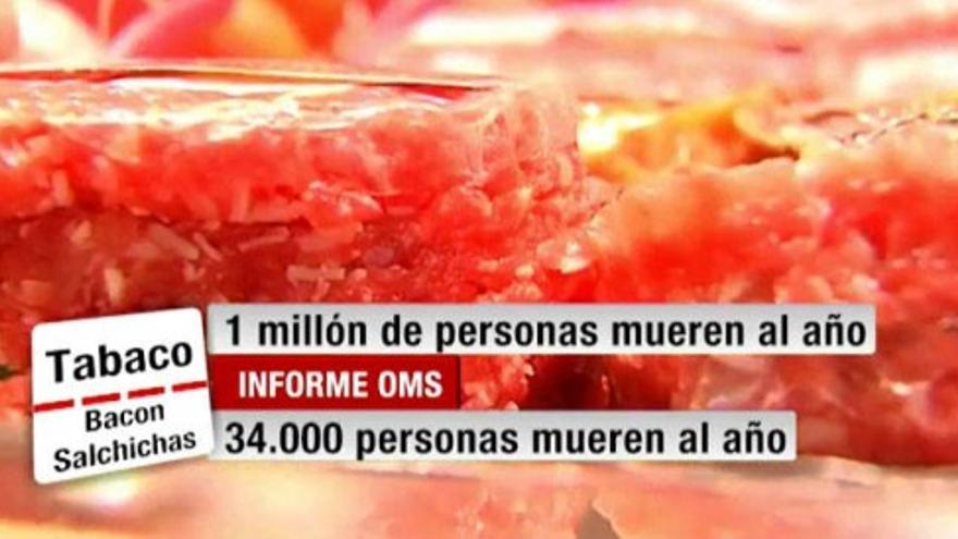 Las carnes procesadas elevan el riesgo de cáncer, según la OMS