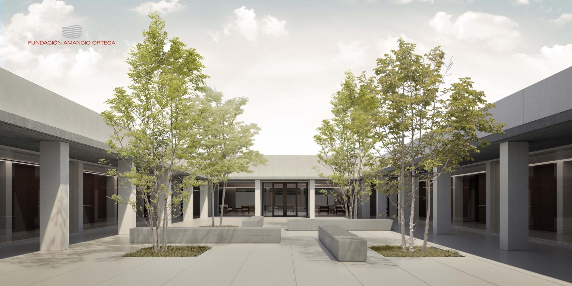 La Fundación Amancio Ortega financia la ampliación del centro Ricardo Baró de Aspronaga en Oleiros