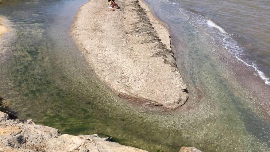 Denuncian que el Mar Menor está más turbio