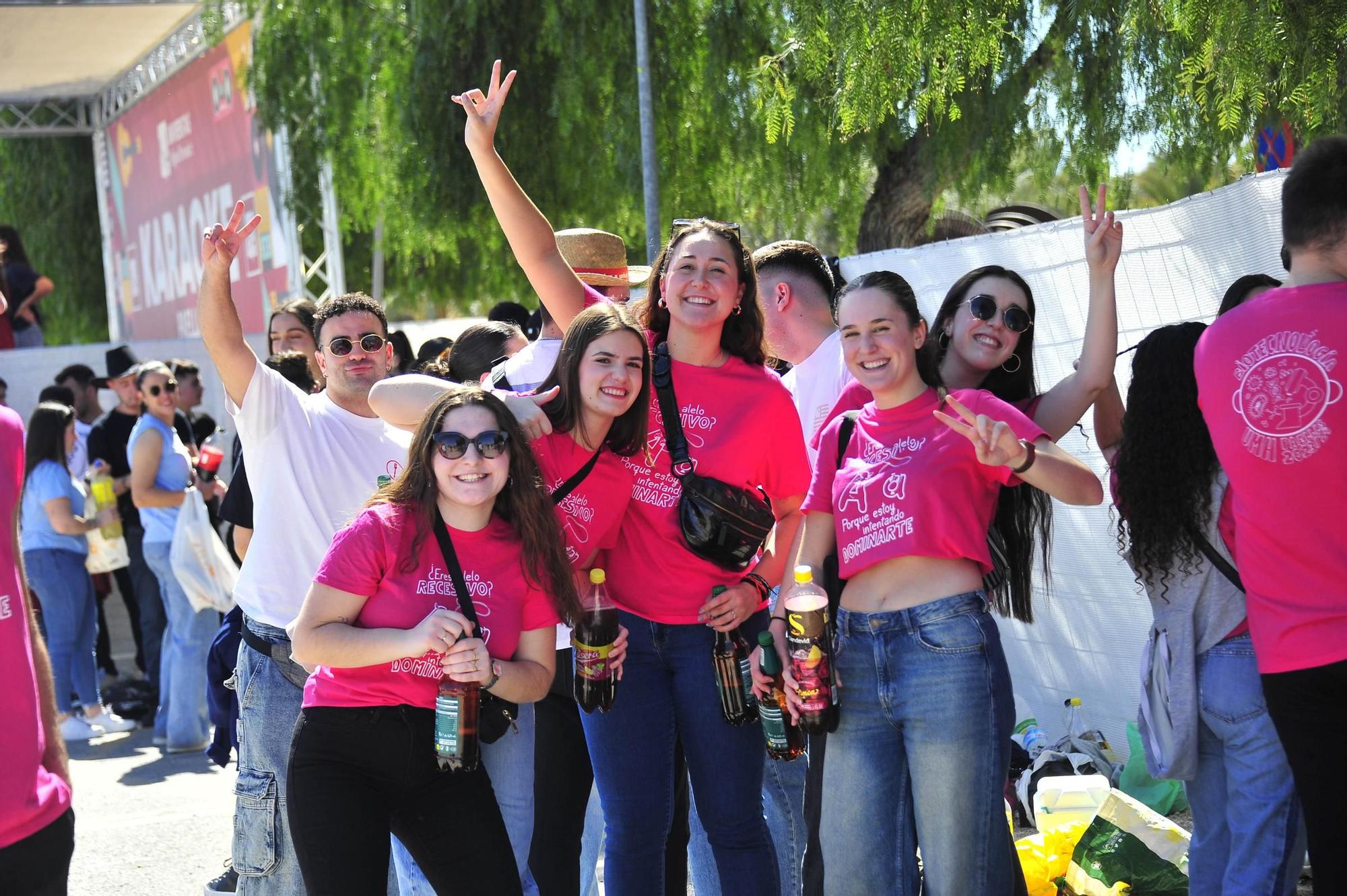 Fiestón de primavera en la UMH de Elche