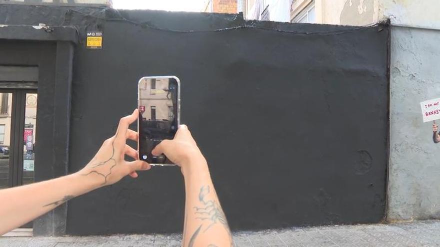 Vandalizan el mural de Ferrán Torres en Barcelona
