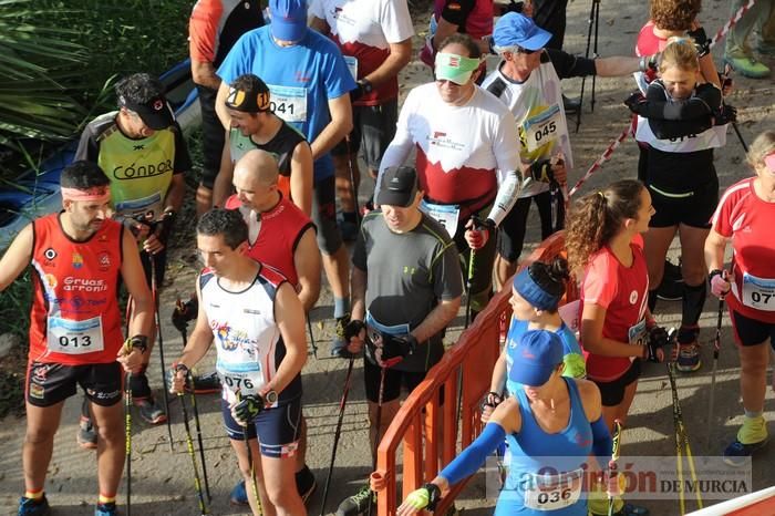 Marcha nórdica junto al Segura