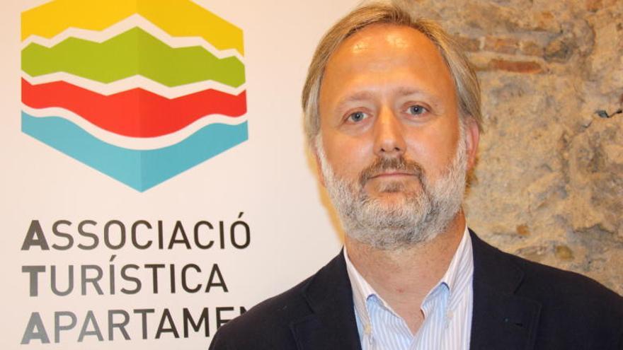 El president de l&#039;Associació Turística d&#039;Apartaments Costa Brava - Pirineu de Girona, Lluís Parera