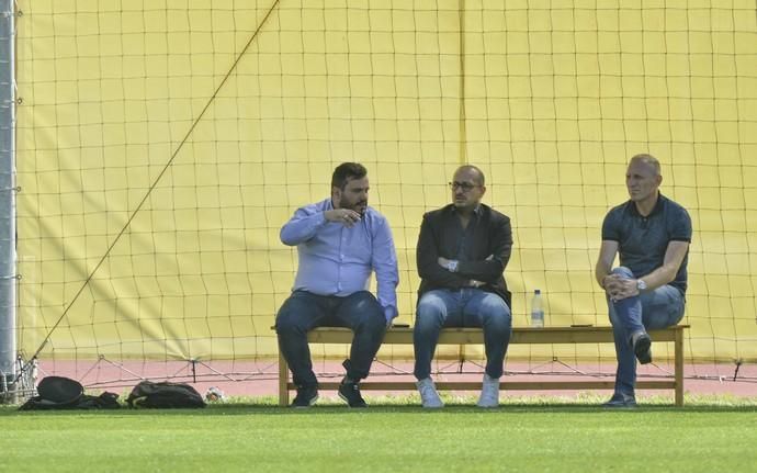 TELDE. Entrenamiento de la UDLP  | 02/04/2019 | Fotógrafo: José Pérez Curbelo