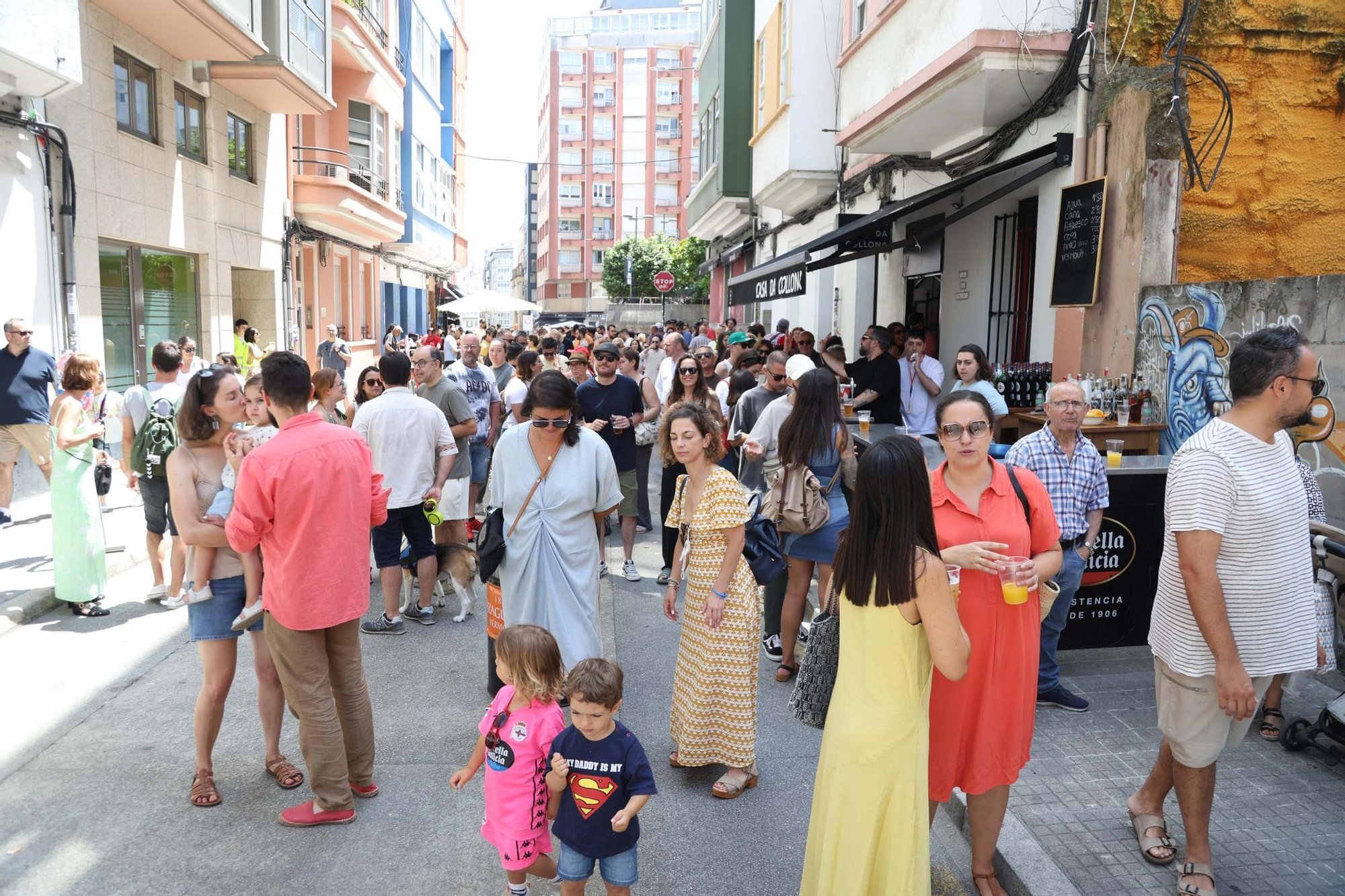 El barrio de Os Mallos celebra sus fiestas
