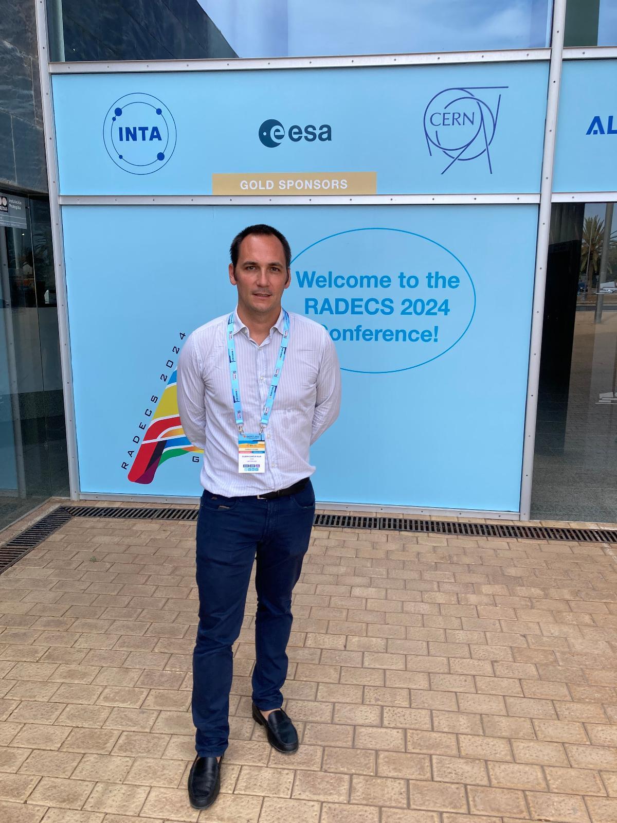 Rubén García, físico aplicado del CERN.