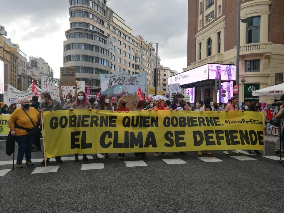 Manifestación climática