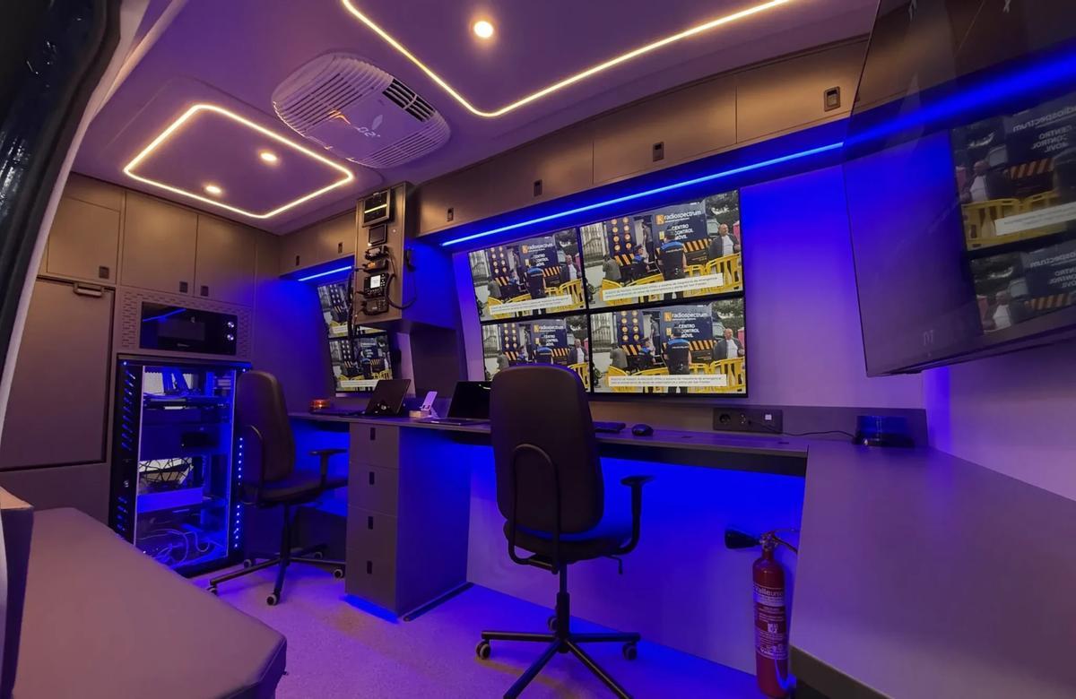 El interior del PMA.