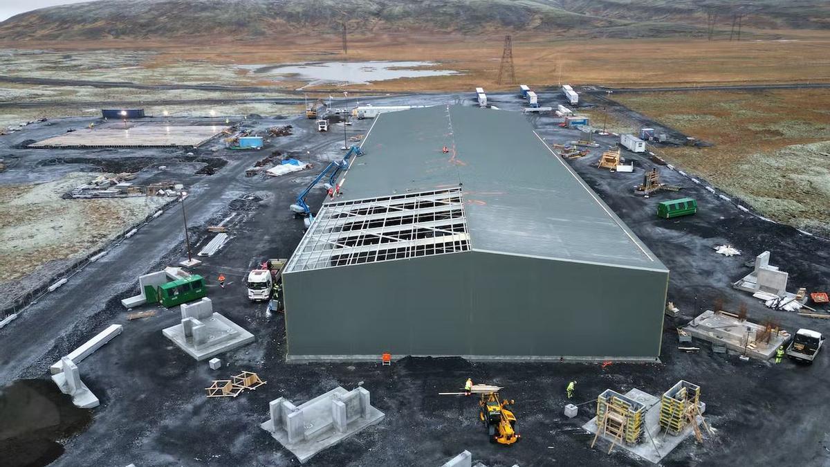 La nave quedó concluida antes del día de Navidad