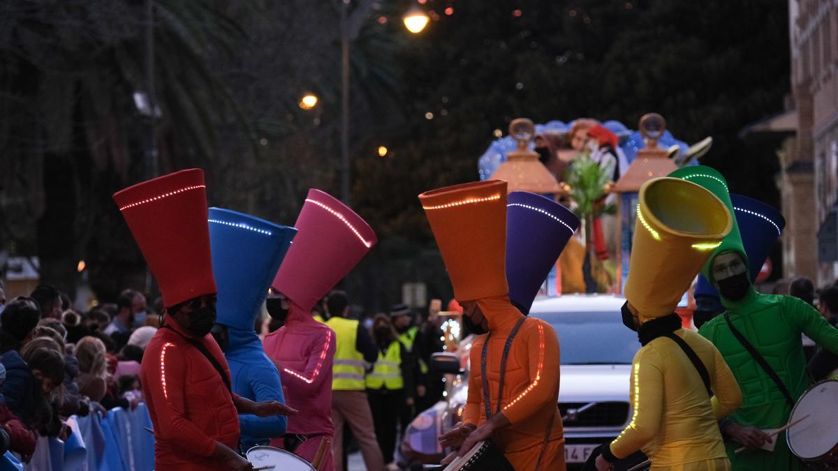 La Cabalgata de los Reyes Magos de Málaga de 2021