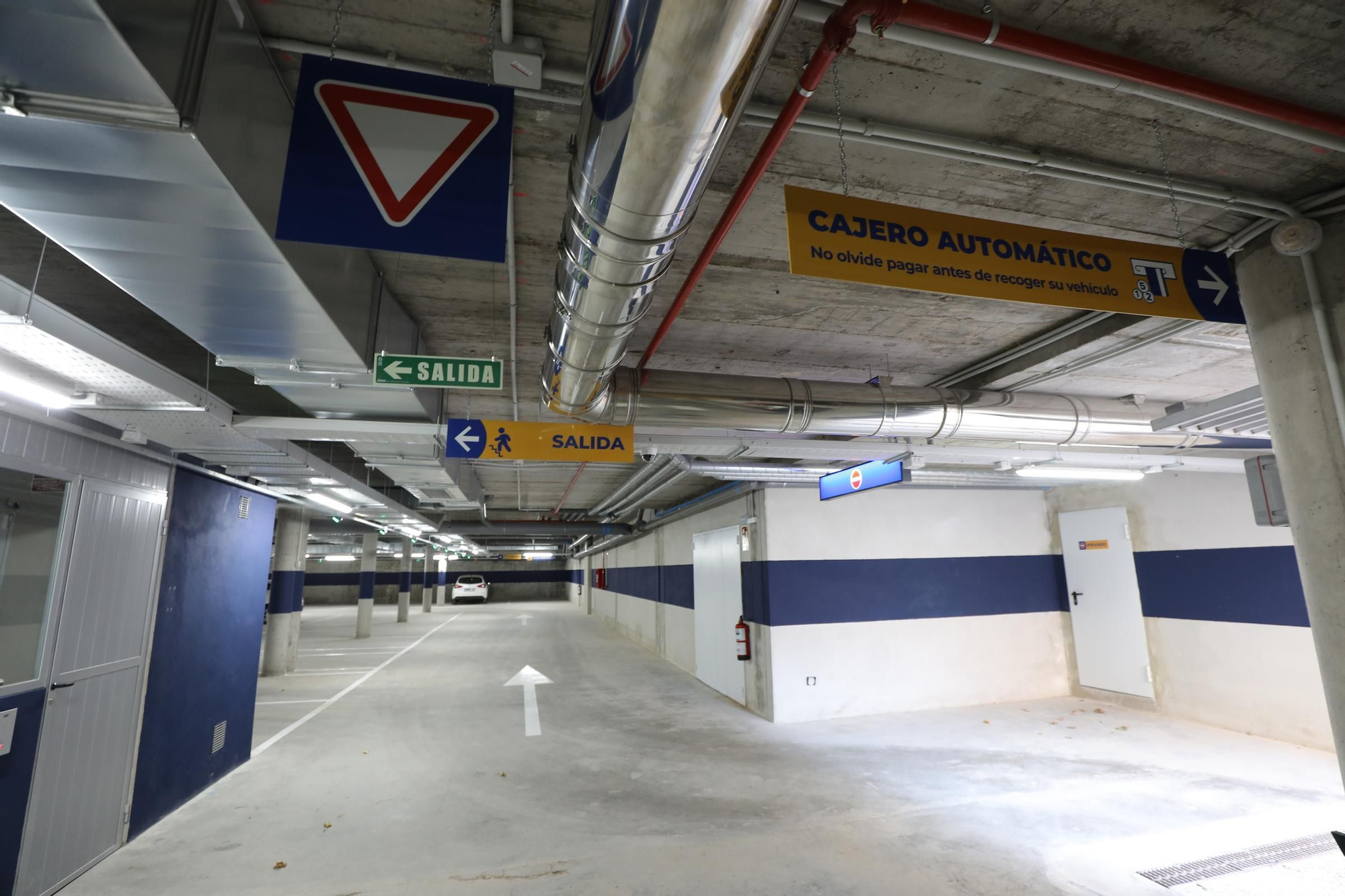 Así luce el nuevo parking del Parque Bruil de Zaragoza