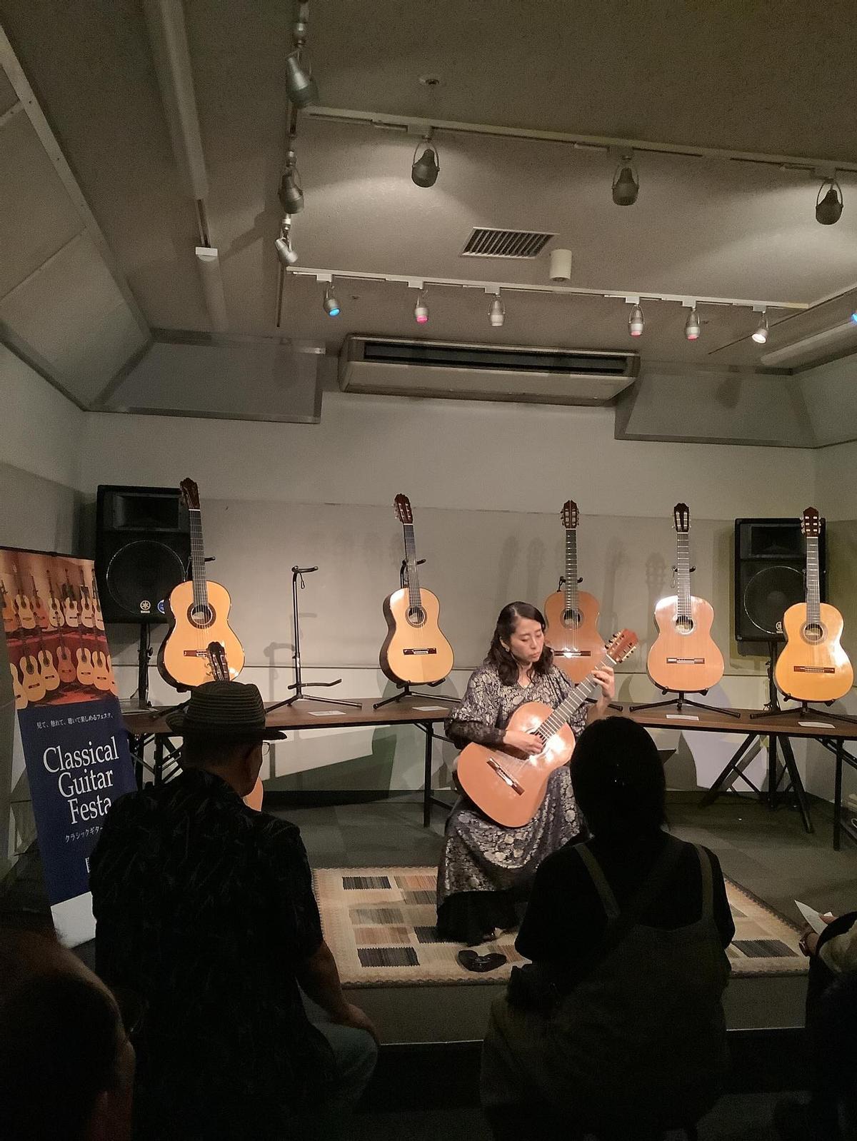 La guitarrista protagonista del concierto en Bellreguard