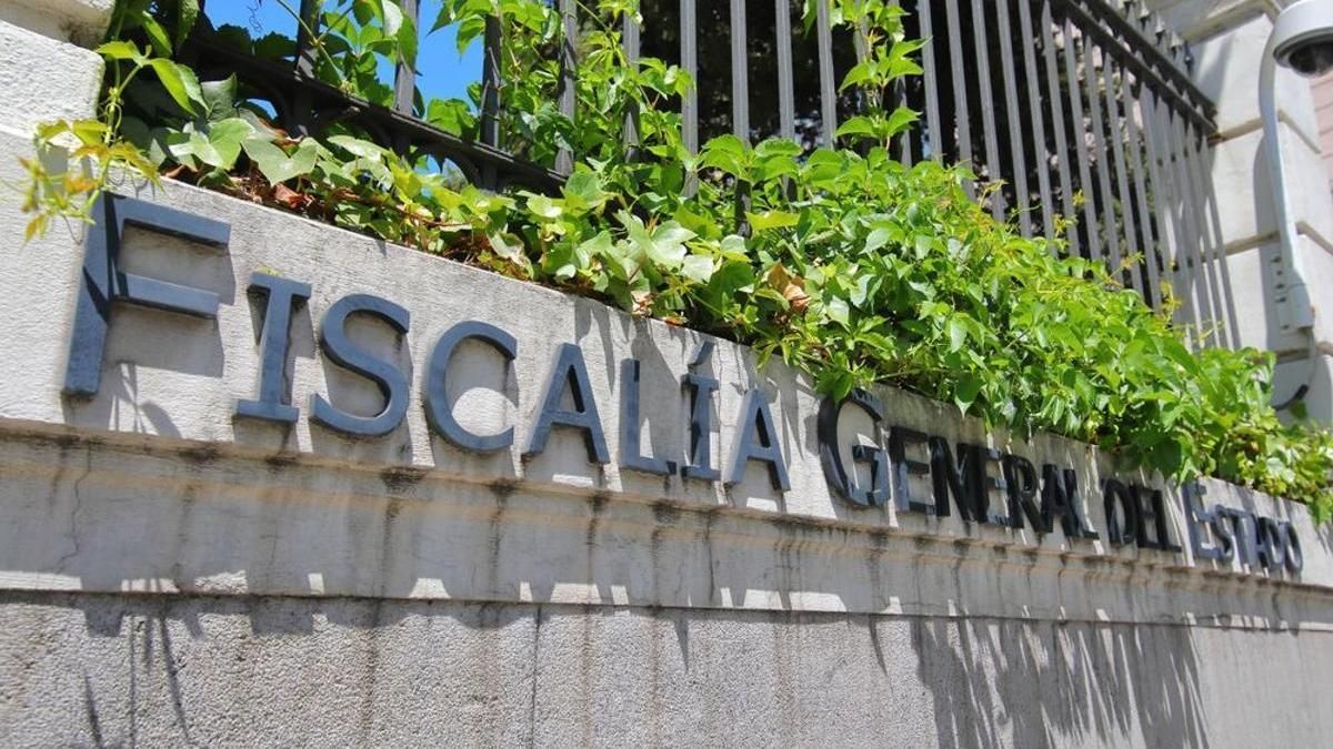 Foto d’arxiu de la façana de la Fiscalia General de l’Estat.