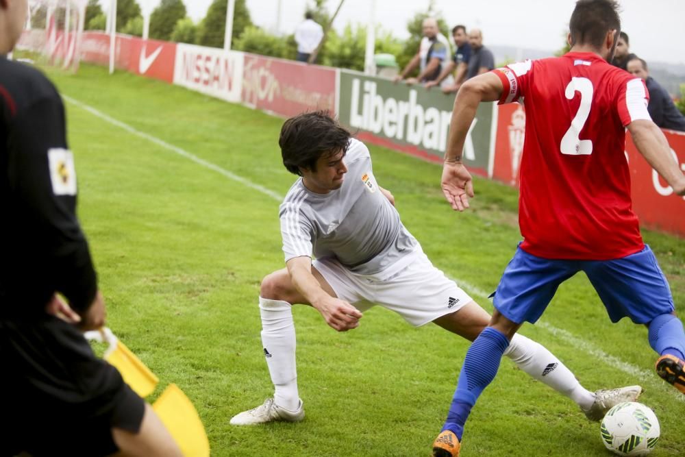 Partido de Copa Federación entre Sporting B y Oviedo B