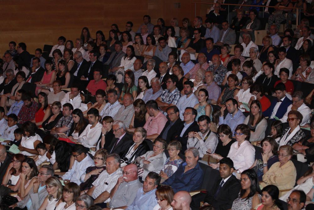 Acte de graduació dels estudiants de Medicina