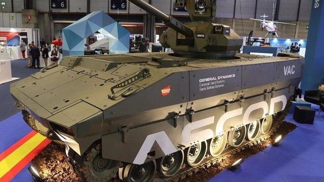 Prototipo del VAC presentado por el consorcio Tess Defence en la feria Feindef de Madrid. |