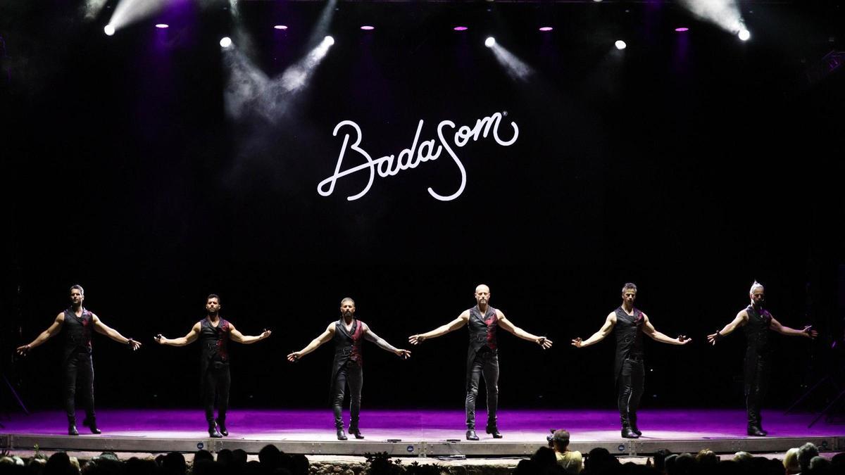 Los Vivancos, durante su actuación en el auditorio Ricardo Carapeto.