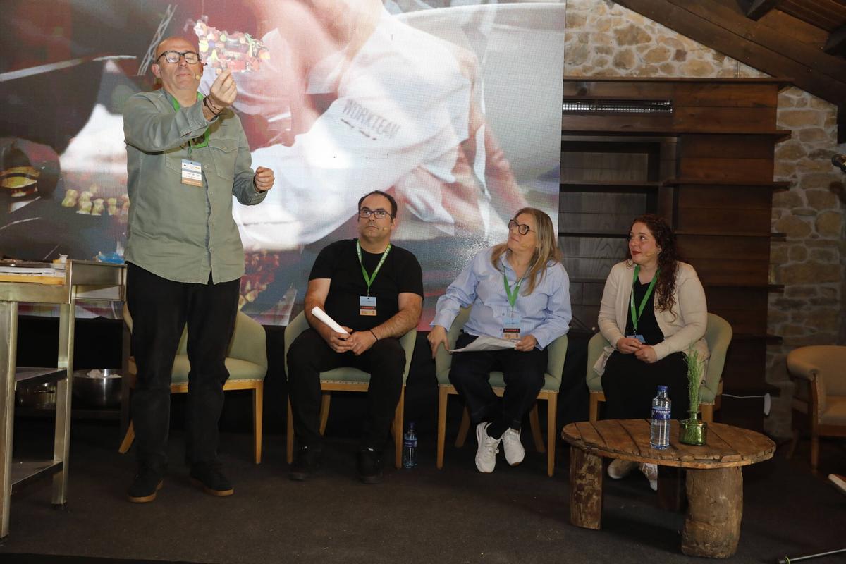 Cenefa, Mieres. Hotel Palacio de Arriba. Primera jornada de Gastrollar, jornadas de la cocina asturiana