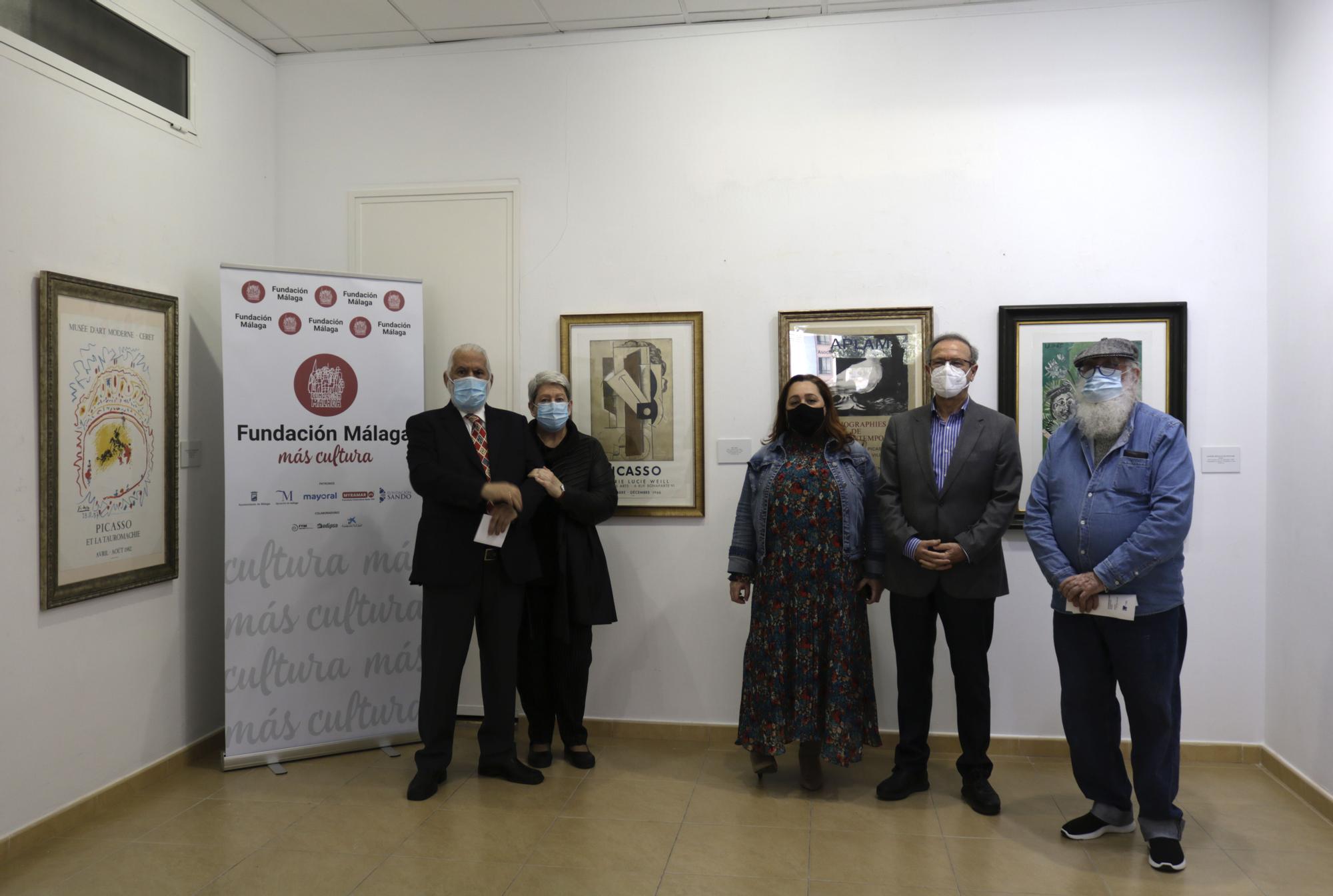 Las imágenes de la exposición 'Carteles de Picasso' en la sala Manuel Barbadillo
