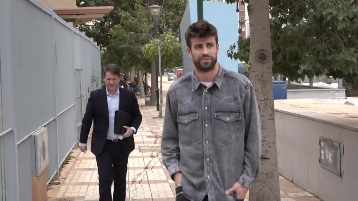 Gerard Piqué sigue con su rutina en un momento delicado.