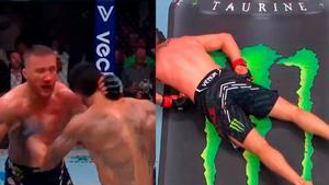 Así fue el K.O de Holloway a Gaethje que está dando la vuelta al mundo